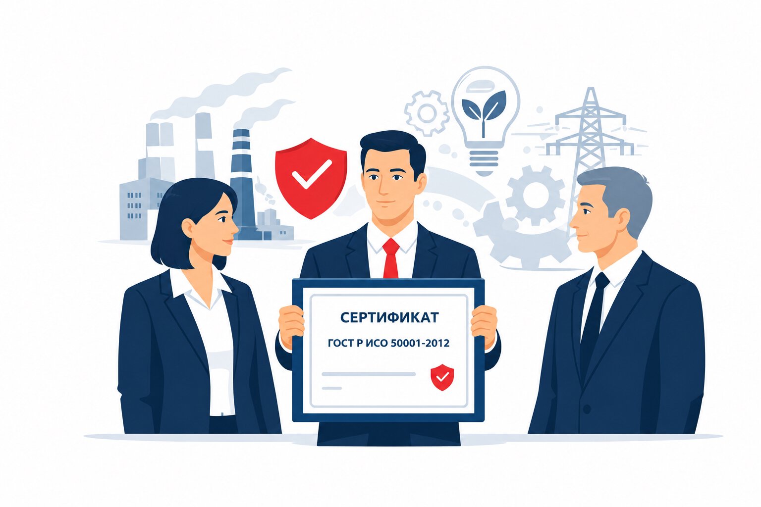 Оформление сертификата ГОСТ Р ИСО 50001-2012 в Воронеже и по всей Воронежской области