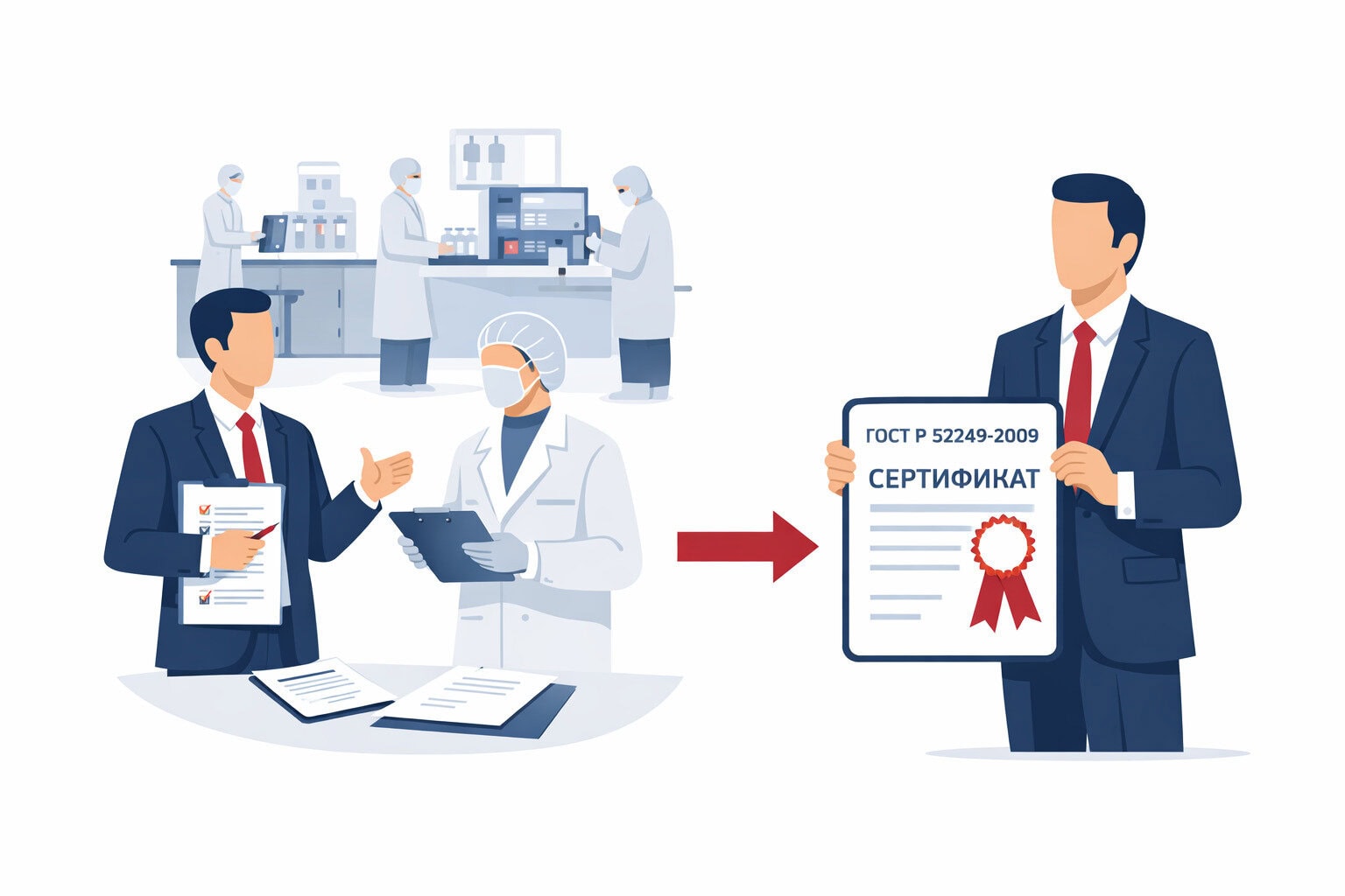 Процедура сертификации ГОСТ Р 52249-2009 в Воронеже