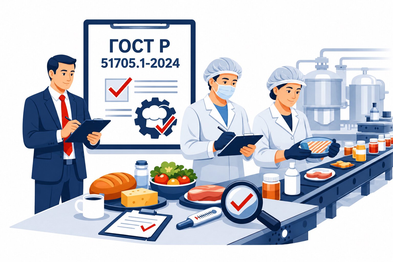 Оформление ГОСТ Р 51705.1 2024 ХАССП в Воронеже