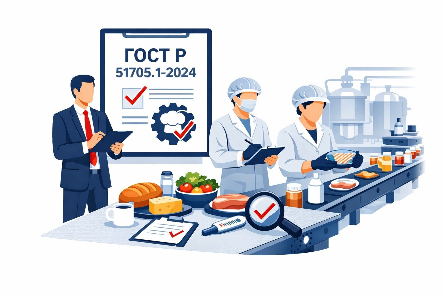 Оформление ГОСТ Р 51705.1 2024 ХАССП в Воронеже